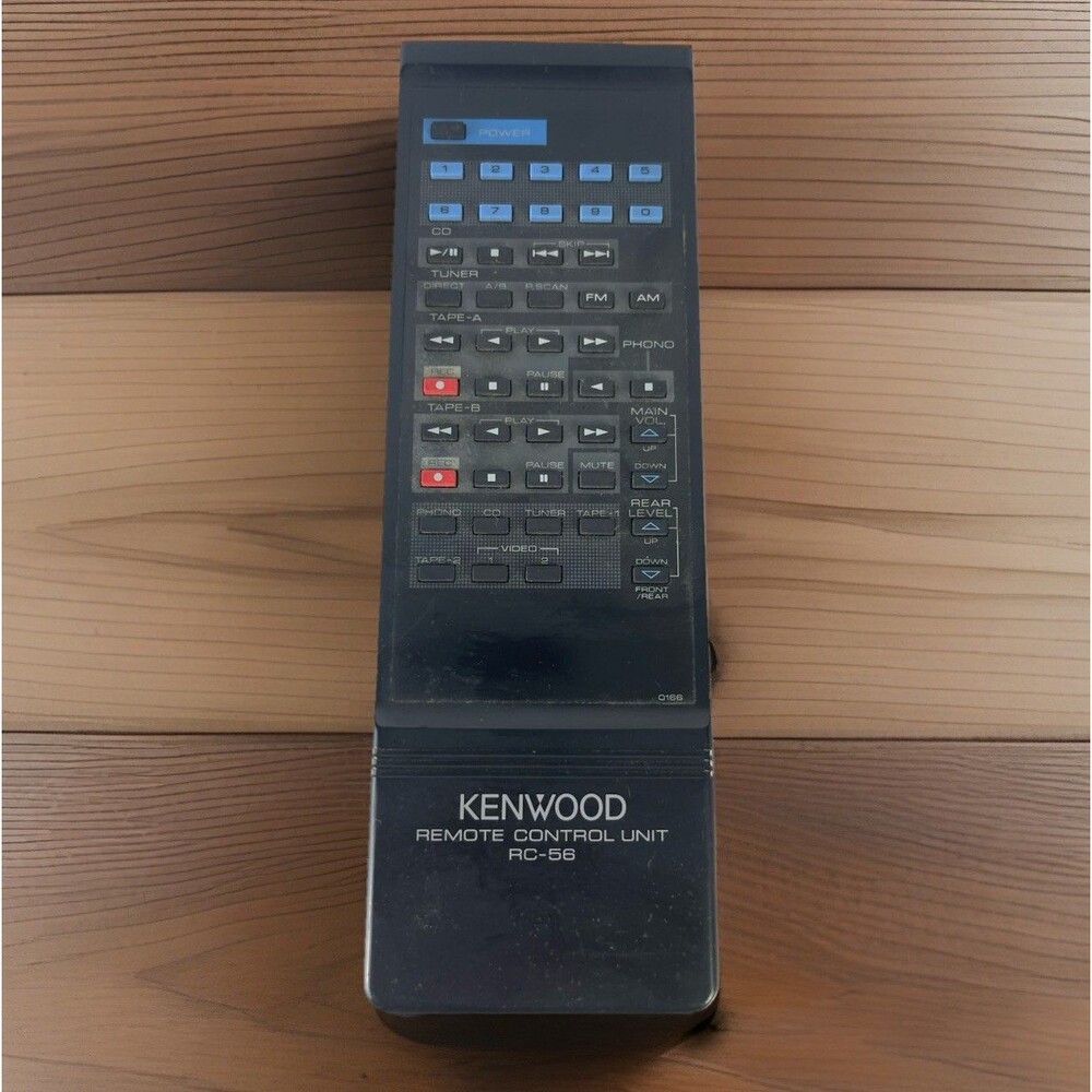 Kenwood RC-56 Remote Control Unit - Vintage OEM Audio/Video Hi-Fi Controller